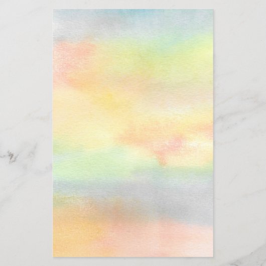 geel zonnebloem Waterverf papier blad (Achterkant)