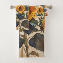 Geel Zonnebloemen Boeket