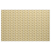 Geel zonnebloempatroon stof (Yard (91,4 cm))