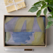 Geel zonnebloemppapier tissuepapier (Geschenk)