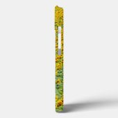 Geel zonnebloemveld Case-Mate iPhone case (Achterkant / Links)