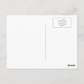 Geel zwart Afstuderen van de Foto sparen de Kaart  (Achterkant)