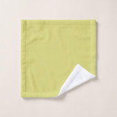 Geel zwart en Paars Abstract Bad Handdoek (Wasdoekje)