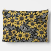 Geel Zwart-Eyed Susan bloem patroon Etui (Voorkant)