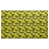 Geel Zwart Gemengde Patchwork Ontwerp Patchwork Stof (Yard (91,4 cm))