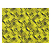 Geel Zwart Gemengde Patchwork Ontwerp Patchwork Tafelkleed (Voorkant (Horizontaal))