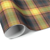 Geel & zwart geplakt inpakpapier (Rol Hoek)