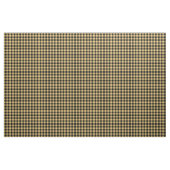 Geel & Zwart Geruit Gingham Stof (Yard (91,4 cm))