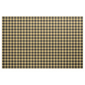 Geel & Zwart Geruit Gingham Stof (Fat Quarter)