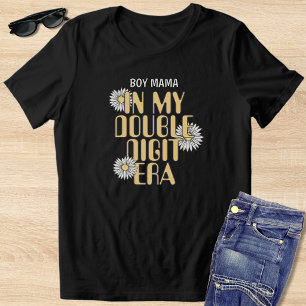 Geel & Zwart In Mijn Dubbele Cijfer Tijdperk Mama Tri-Blend Shirt