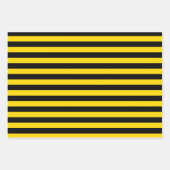 Geel/zwart patroonpapier Reeks vellen (Voorkant)