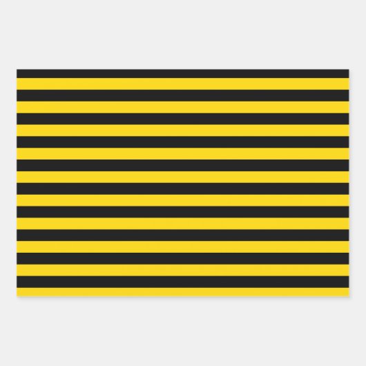 Geel/zwart patroonpapier Reeks vellen (Voorkant)