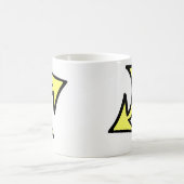 Geel Zwart Pijlen Mok (Center)
