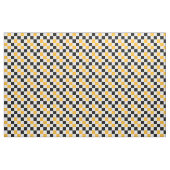 Geel Zwart Wit Geruit Patroonontwerp Stof (Yard (91,4 cm))