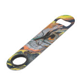 Geel Zwart Zilver Sinaasappel Flesopener Speed Flessenopener (Voorkant Gekanteld)