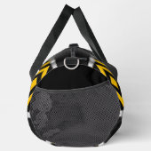 Geel Zwart Zilver Veiligheid Hi-Viz Pijlen Plunjezak (Rechts)