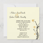 Geel zwart zilvervarken kaart (Achterkant)