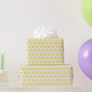 Geel Zwitsers Kaaswig Cheesemonger Voedsel Cadeaupapier