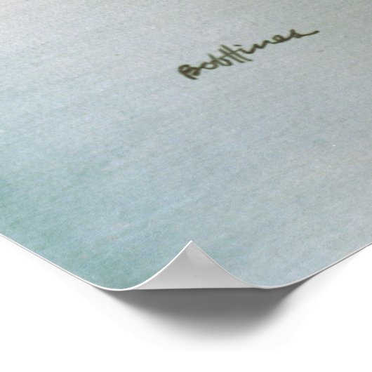 geelbaars en snoepdoek poster (Hoek)