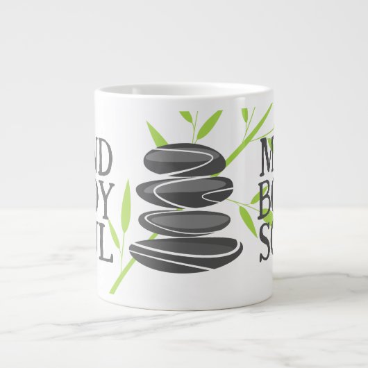 Geelbek: Geelbeestjes met kieuwen en bamboe Grote Koffiekop (Voorkant)