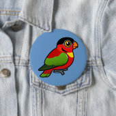 Geelbibbedverhaal Ronde Button 4,0 Cm (In situ)
