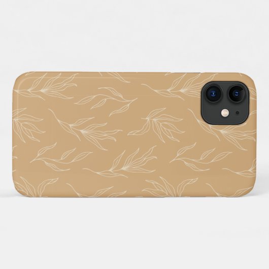 Geelbladeren Case-Mate iPhone Case (Achterkant (horizontaal))