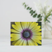 Geelbloem briefkaart (Staand voorkant)