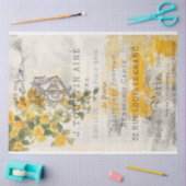  geelboomgaard Ephemera-ontkoppeling Tissuepapier (Craft)