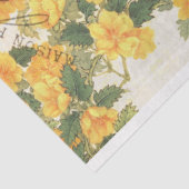  geelboomgaard Ephemera-ontkoppeling Tissuepapier (Detail)