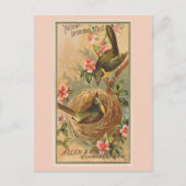 Geelborstkas Briefkaart (Voorkant)