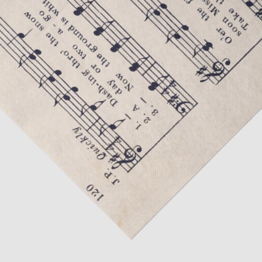 Geelbruin papier en ontkoppelingspagina van Jingle (Detail)