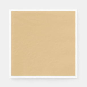 Geelbruin papier servet