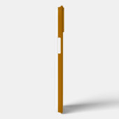 Geelbruin Sinaasappel verticale strepen monogram Case-Mate iPhone Case (Achterkant / Rechts)