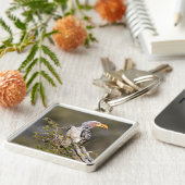 Geelbruin Sleutelhanger (Zijkant)