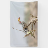 Geelbruin Spandoek (Verticaal)