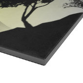 Geelbruine hert snijplank (Hoek)