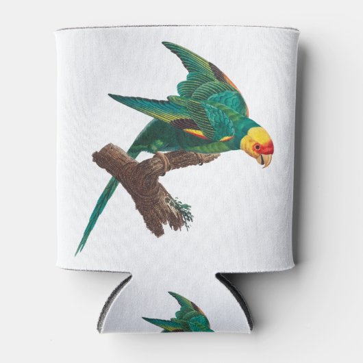 Geelbruine parkiet blikjeskoeler (Voorkant)