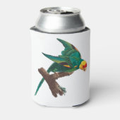 Geelbruine parkiet blikjeskoeler (Blikje Achterkant)