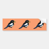 Geelbuikspek Bumpersticker (Voorkant)