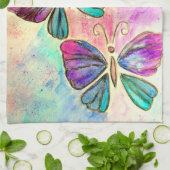 Geelbuikvlies - theedoek (Gevouwen)