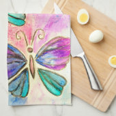 Geelbuikvlies - theedoek (Quarter Fold)