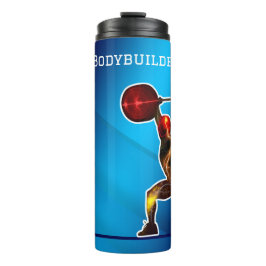 Geëlektrificeerde Bodybuilder personaliseren met N Thermosbeker
