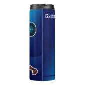 Geëlektrificeerde Bodybuilder personaliseren met N Thermosbeker (Achterkant)