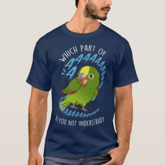 Geelgekroonde Amazonepapegaai Aaaa T-shirt