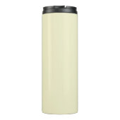 Geelgele zonnebloemkool thermosbeker (Achterkant)