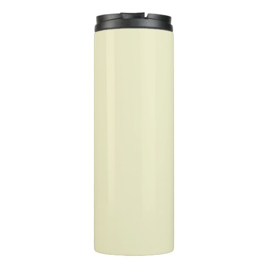 Geelgele zonnebloemkool thermosbeker (Achterkant)