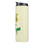 Geelgele zonnebloemkool thermosbeker (Geroteerd rechts)