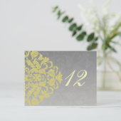 "Geelgrijs" tabelnummers briefkaarten (Staand voorkant)