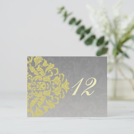 "Geelgrijs" tabelnummers briefkaarten (Staand voorkant)
