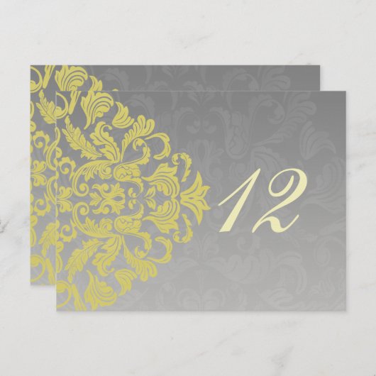 "Geelgrijs" tabelnummers briefkaarten (Voorkant / Achterkant)